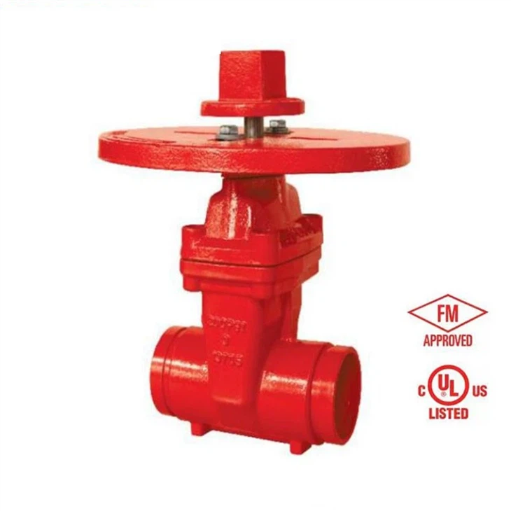 200PSI NRS Type Grooved End Gate Valve